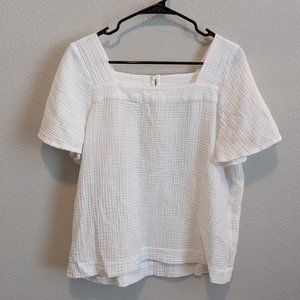 Madewell 100% Cotton Top Size M